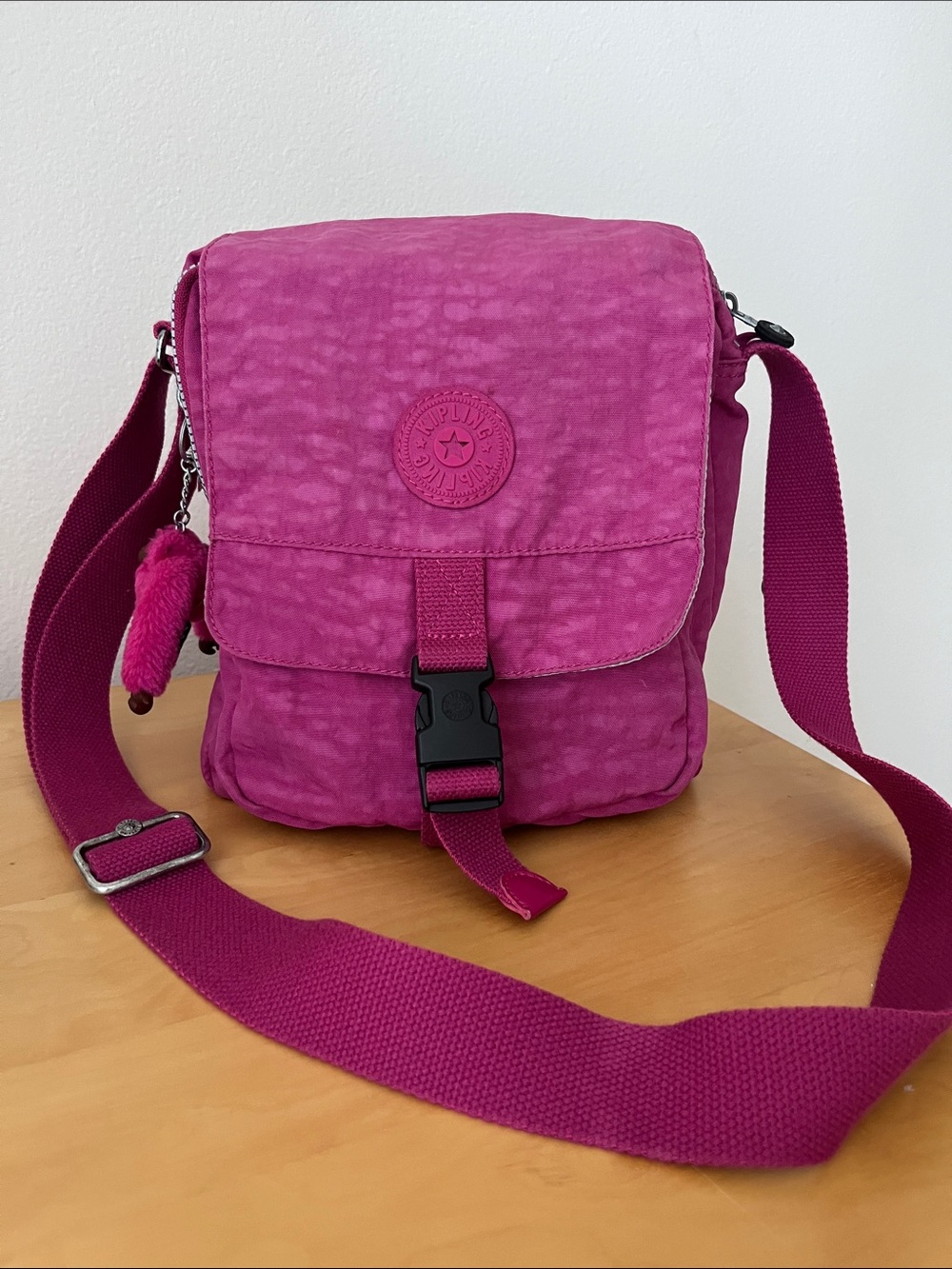 Kipling Magenta/Pink Crossbody Bag